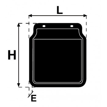 Paraspruzzi per parafanghi 